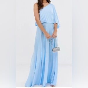 ASOS NWT pleated maxi dress, size 10